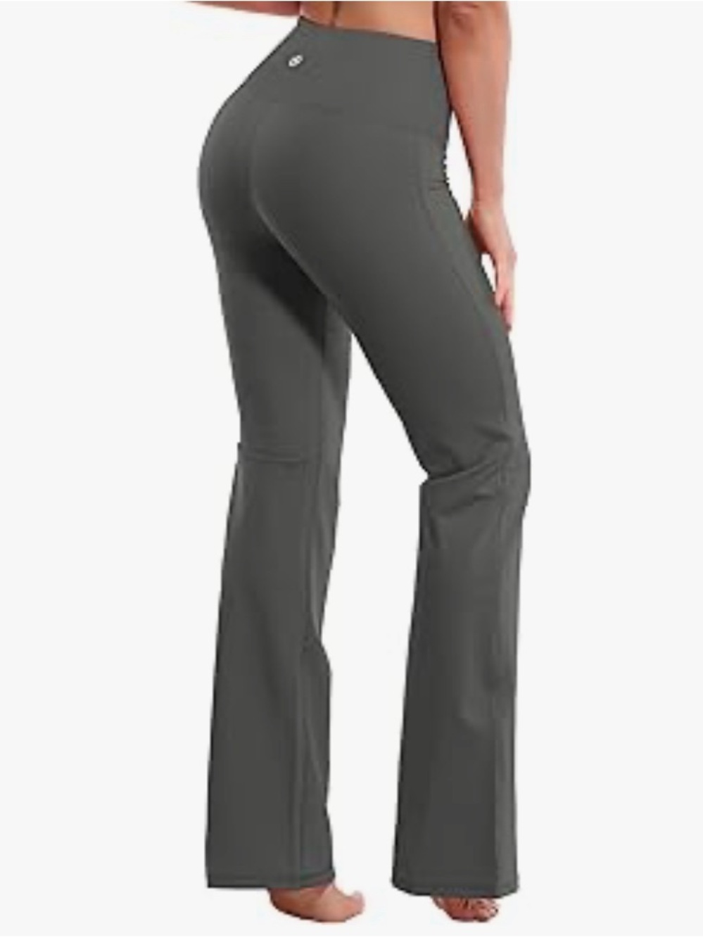Yoga Pants - Charcoal Gray